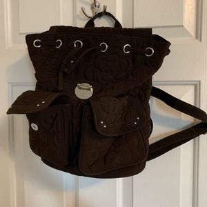 Vera Bradley backpack- color brown
